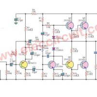 2n3055 Transistor Audio Amplifier Circuit Diagram