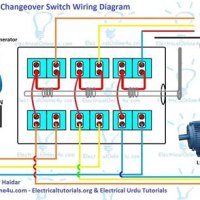 Automatic Changeover Switch Circuit Diagram