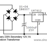 Circuit Diagram Of 12v Dc Power Supply