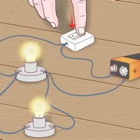 How To Make A Light Bulb Circuit With Switch And Sockets In Parallel