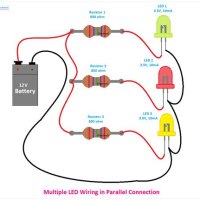 How To Make A Parallel Circuit With Led Lights