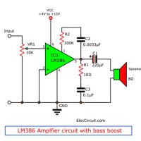 How To Make An Lm386 Audio Amplifier Circuit Diagram Pdf