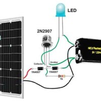 How To Make Solar Lamp Circuit