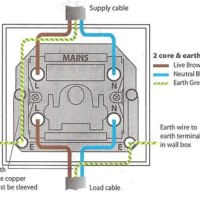 How To Wire A 2 Pole Isolator Switch Wiring Diagram