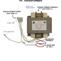 Microwave Transformer Circuit Diagram