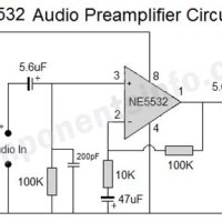 Ne5532 Preamp Schematic