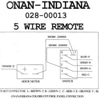 Onan 4000 Generator Start Switch Wiring Diagram