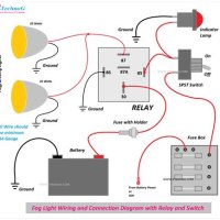 Simple Fog Light Wiring Diagram Without Relay