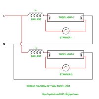 Wiring Diagram Fluorescent Light Switch