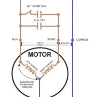 Wiring Diagram For Capacitor Run Motor