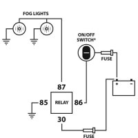 Wiring Diagram For Fog Lights Without Relay Harness