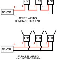 Wiring Diagram For Led Pot Lighting In Series And Parallel Circuits